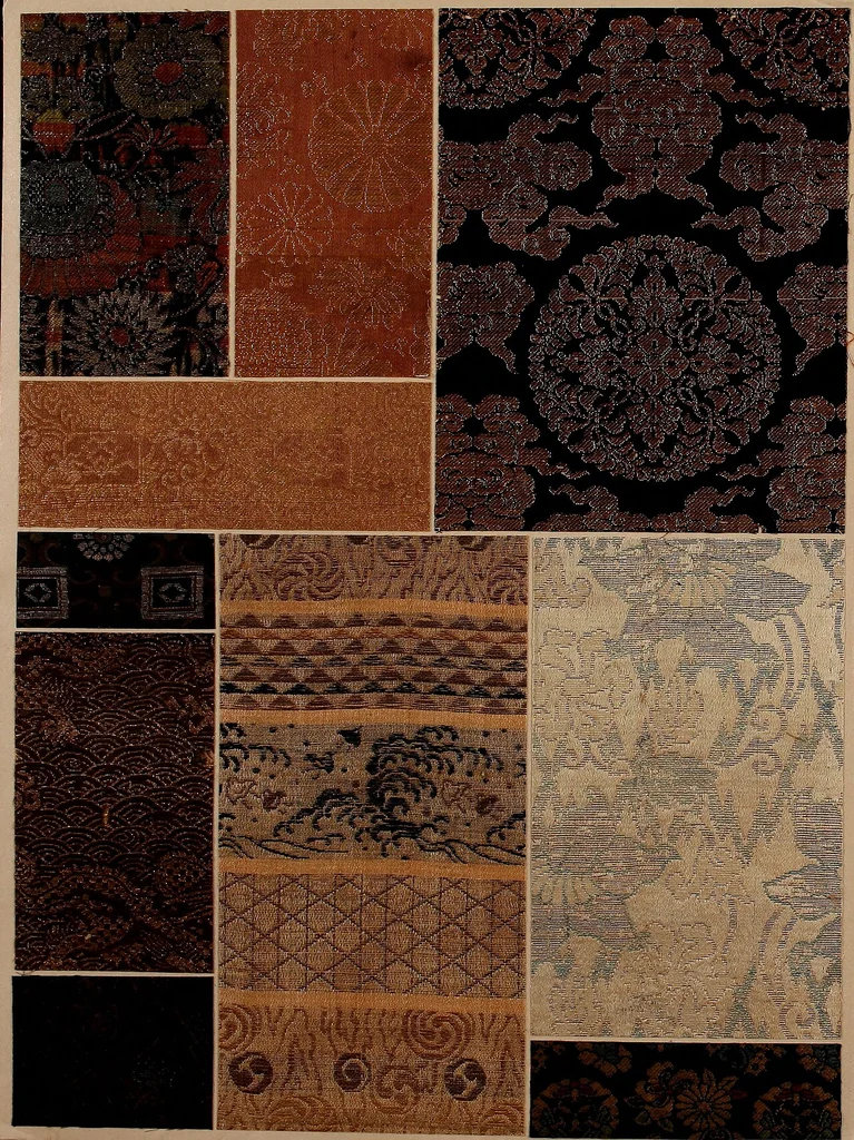 An illustration from (Oriental textile samples, 1700, leaf 29