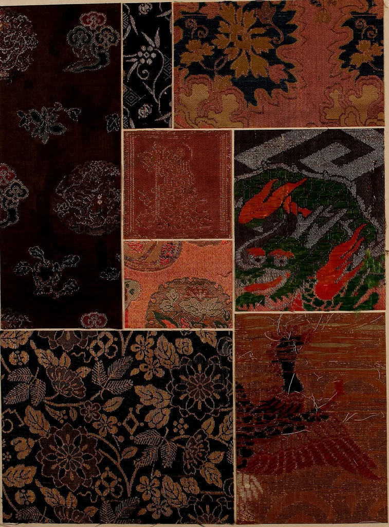 An illustration from (Oriental textile samples, 1700, leaf 37