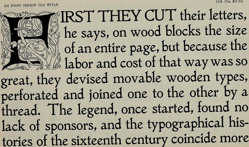 An illustration from Specimens of type, borders, ornaments, brass rules and cuts, etc. : catalogue of printing machinery and materials, wood goods, etc, 1897, leaf 513
