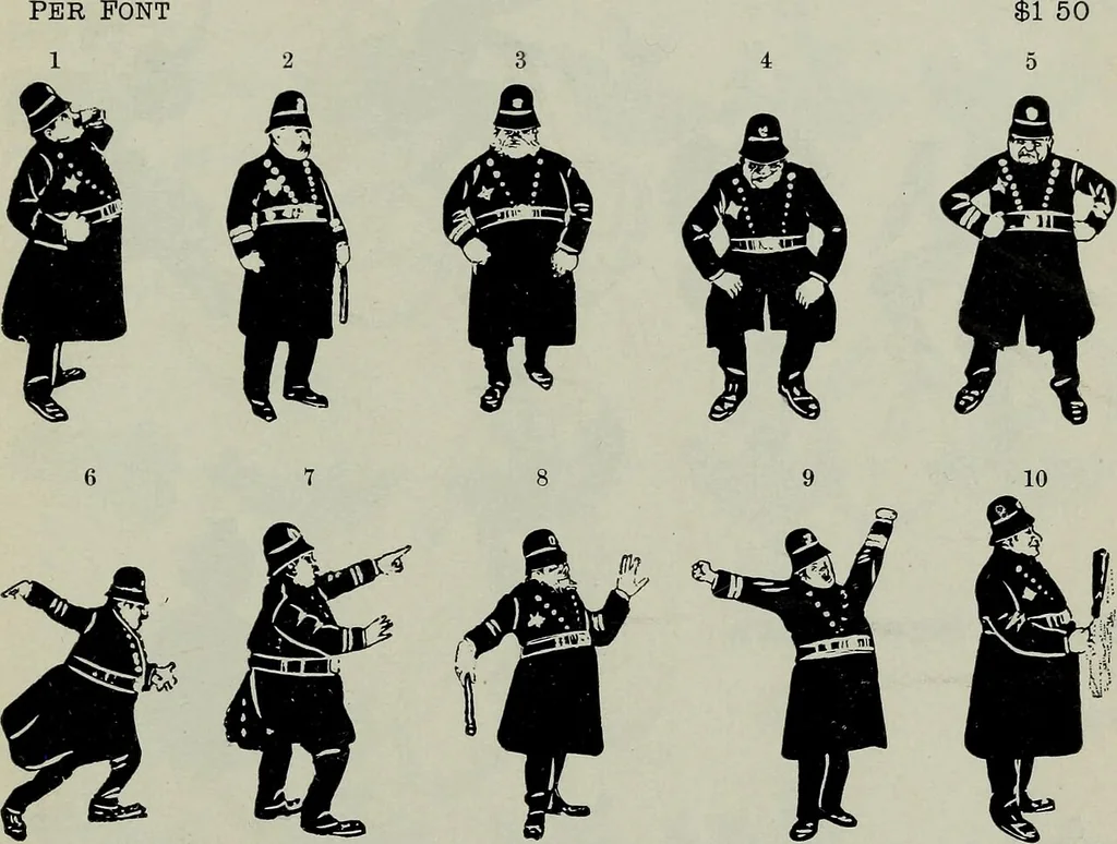 An illustration from Specimens of type, borders, ornaments, brass rules and cuts, etc. : catalogue of printing machinery and materials, wood goods, etc, 1897, leaf 706