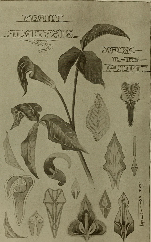 An illustration from Keramic studio, 1899, leaf 65