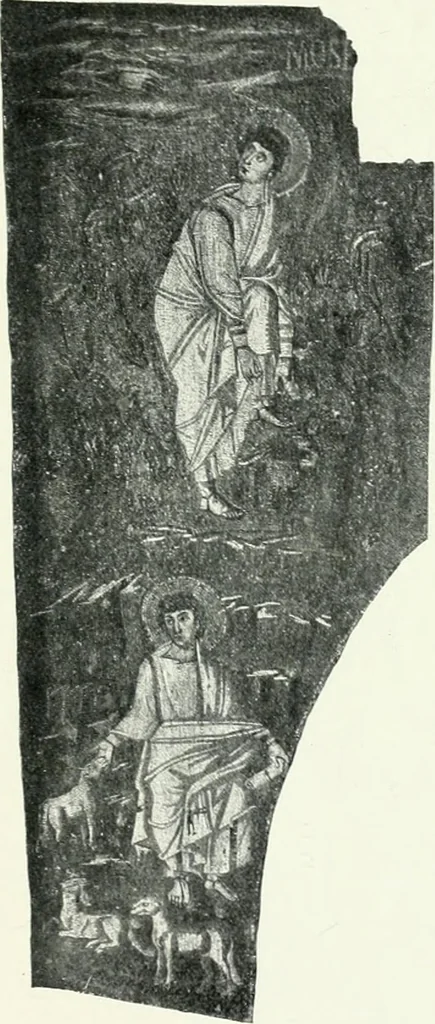 An illustration from Die Wandmosaiken von Ravenna, 1912, leaf 360
