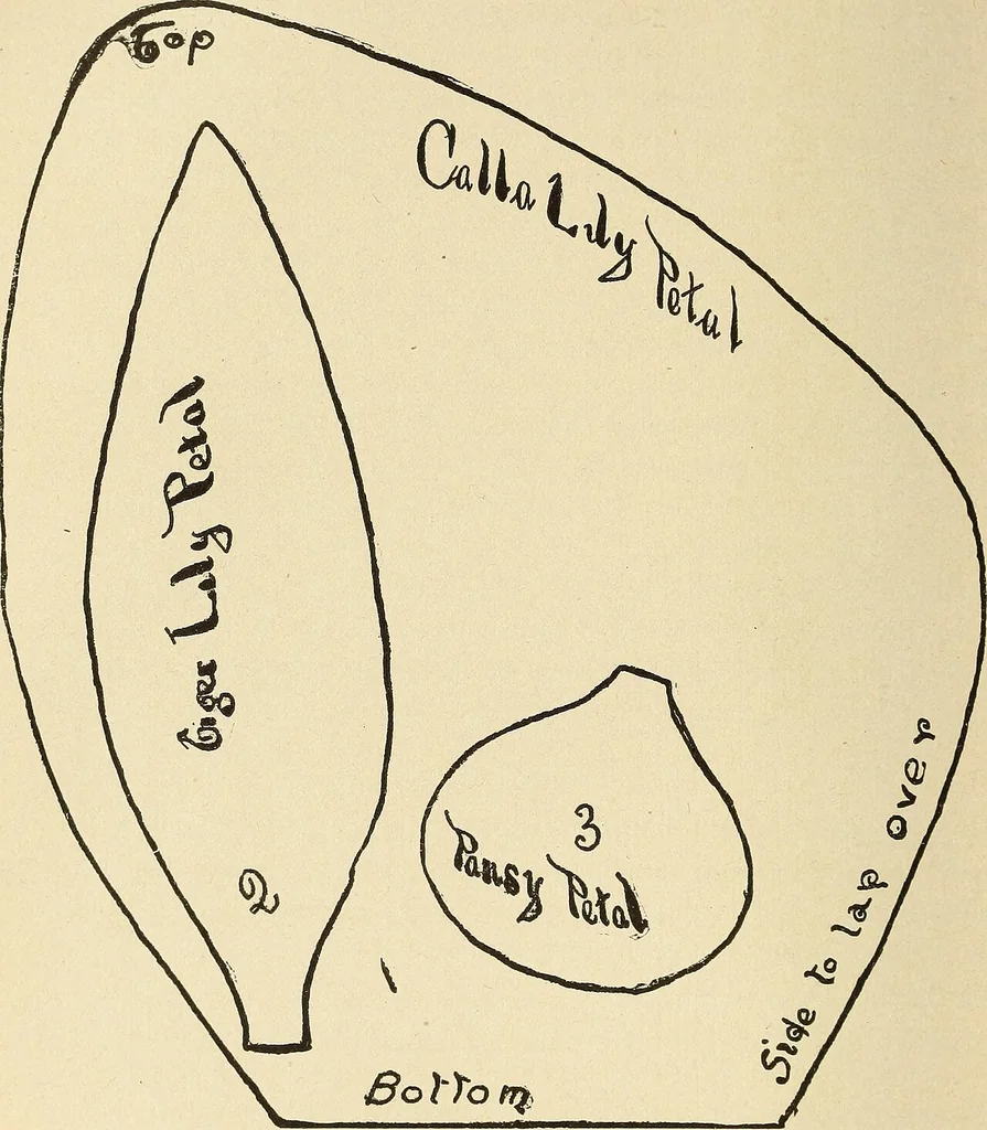 An illustration from Fancy work for pleasure and profit, 1905, leaf 184