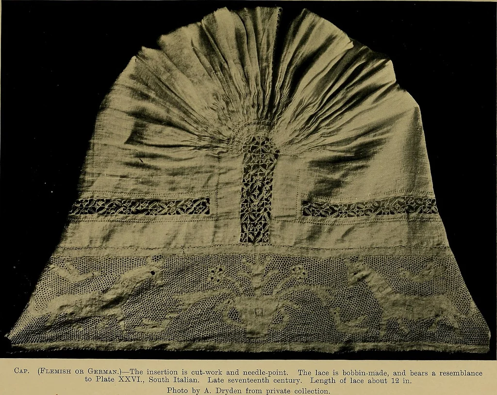An illustration from History of lace, 1902, leaf 476