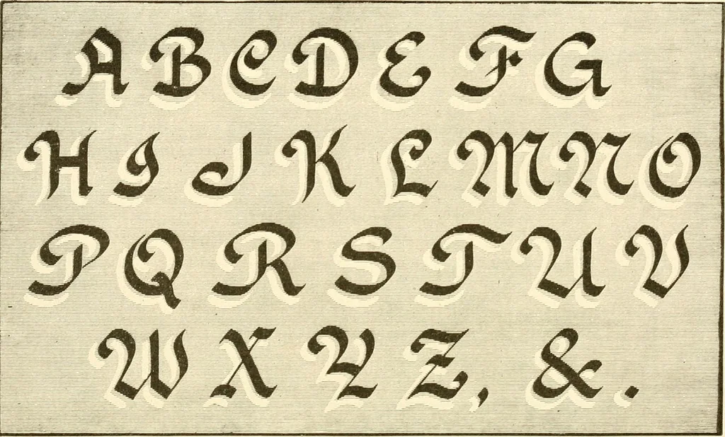 An illustration from How to make show cards; a practical treatise for the use of retail merchants and their clerks, 1916, leaf 111