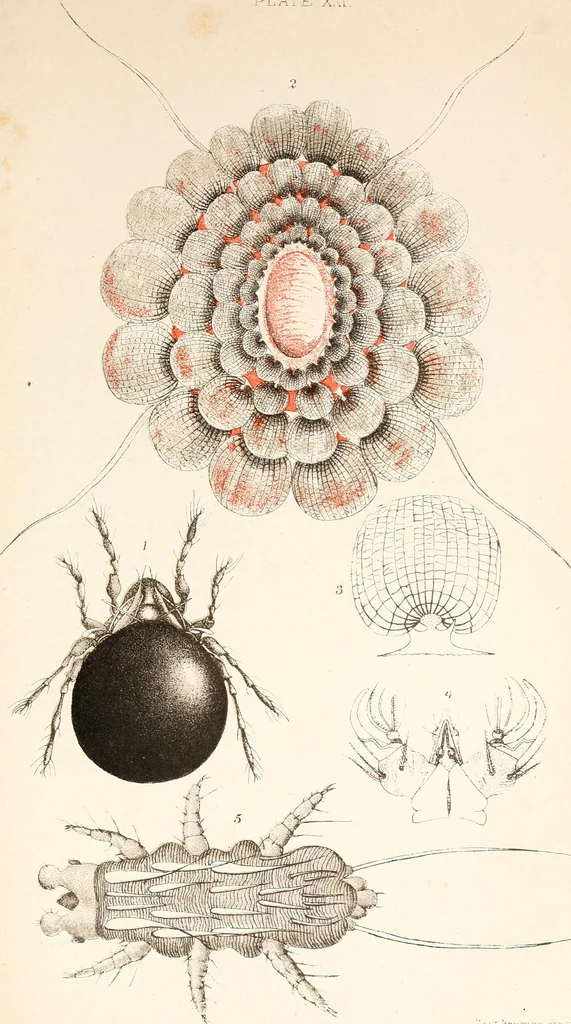 An illustration from The microscope and its revelations, 1901, leaf 1072