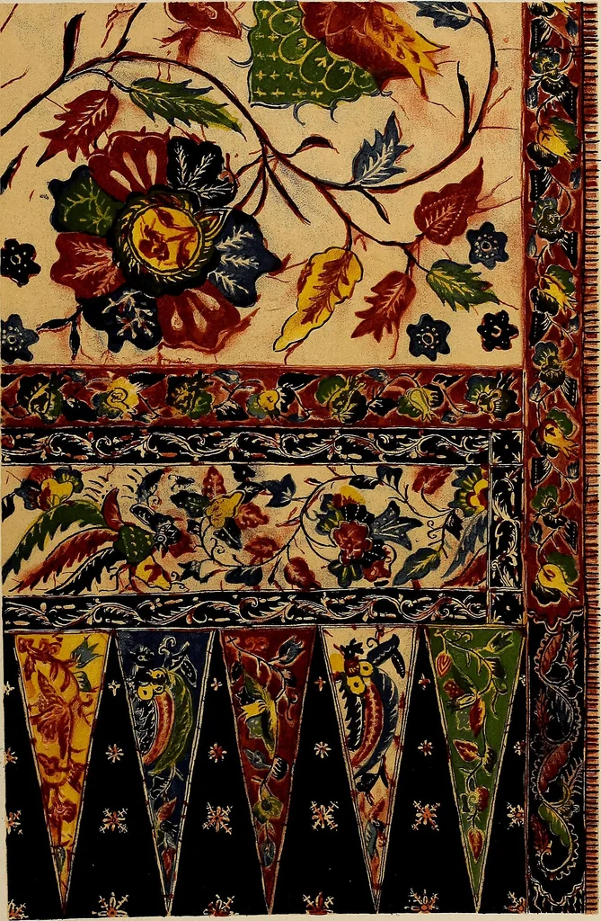 An illustration from De inlandsche kunstnijverheid in Nederlandsch Indië, 1912, leaf 52