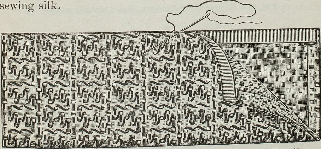 An illustration from Florence home needle-work, 1895, leaf 42