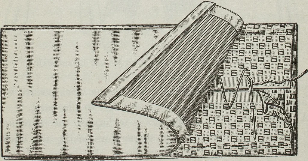 An illustration from Florence home needle-work, 1895, leaf 44