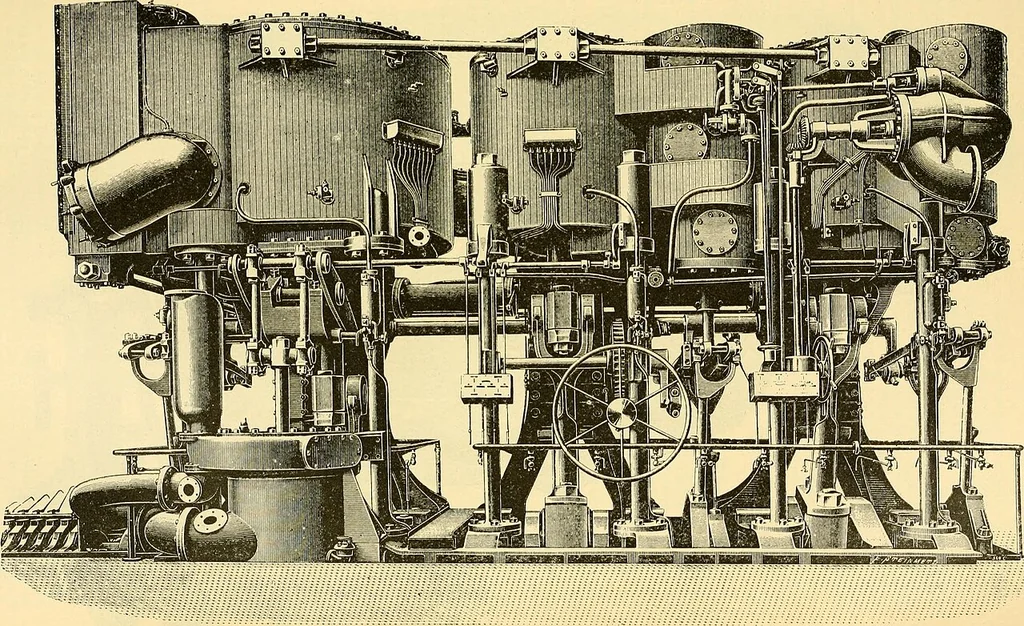 An illustration from Modern mechanism, exhibiting the latest progress in machines, motors, and the transmission of power, being a supplementary volume to Appletons' cyclopaedia of applied mechanics, 1892, leaf 298