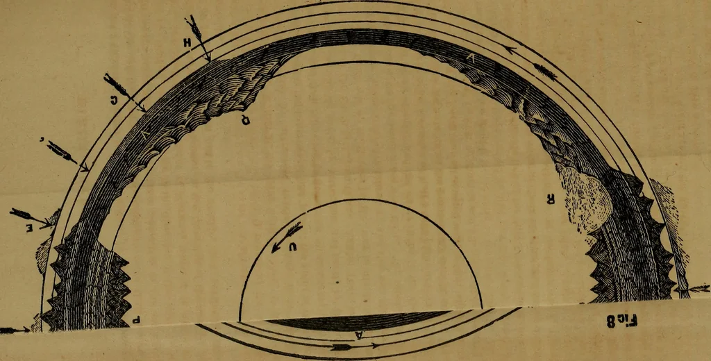 An illustration from Bible astronomy; or, The little book on the mysteries and wonder of the rise and fall of Babylon, 1853, leaf 61