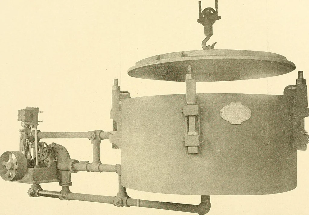 An illustration from Cyclopedia of textile work : a general reference library on cotton, woollen and worsted yarn manufacture, weaving, designing, chemistry and dyeing, finishing, knitting, and allied subjects, 1907, leaf 18