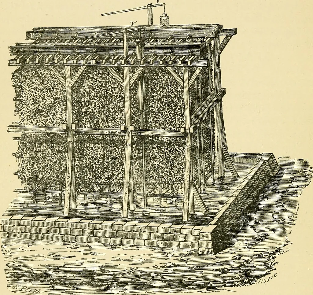 An illustration from The principles of chemistry, 1897, leaf 447