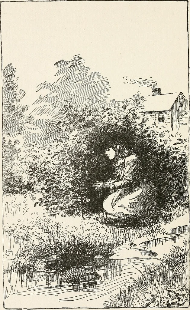 An illustration from In the child's world : morning talks and stories for kindergartens, primary schools and homes, 1893, leaf 131