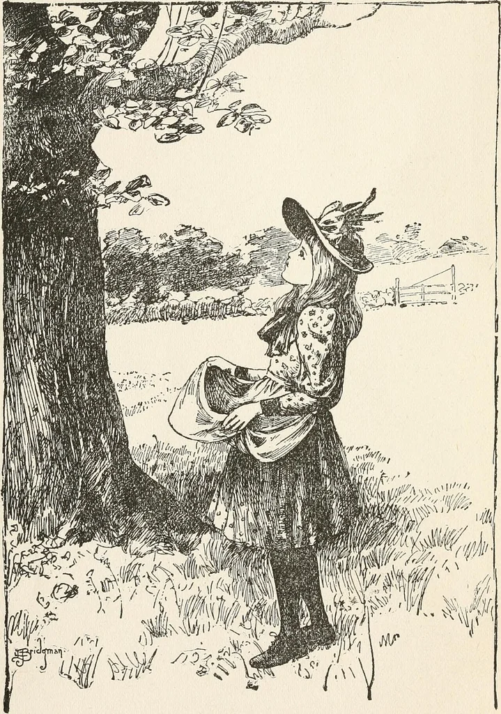 An illustration from In the child's world : morning talks and stories for kindergartens, primary schools and homes, 1893, leaf 7