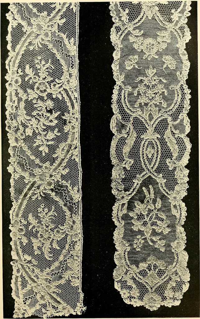 An illustration from History of lace, 1902, leaf 322