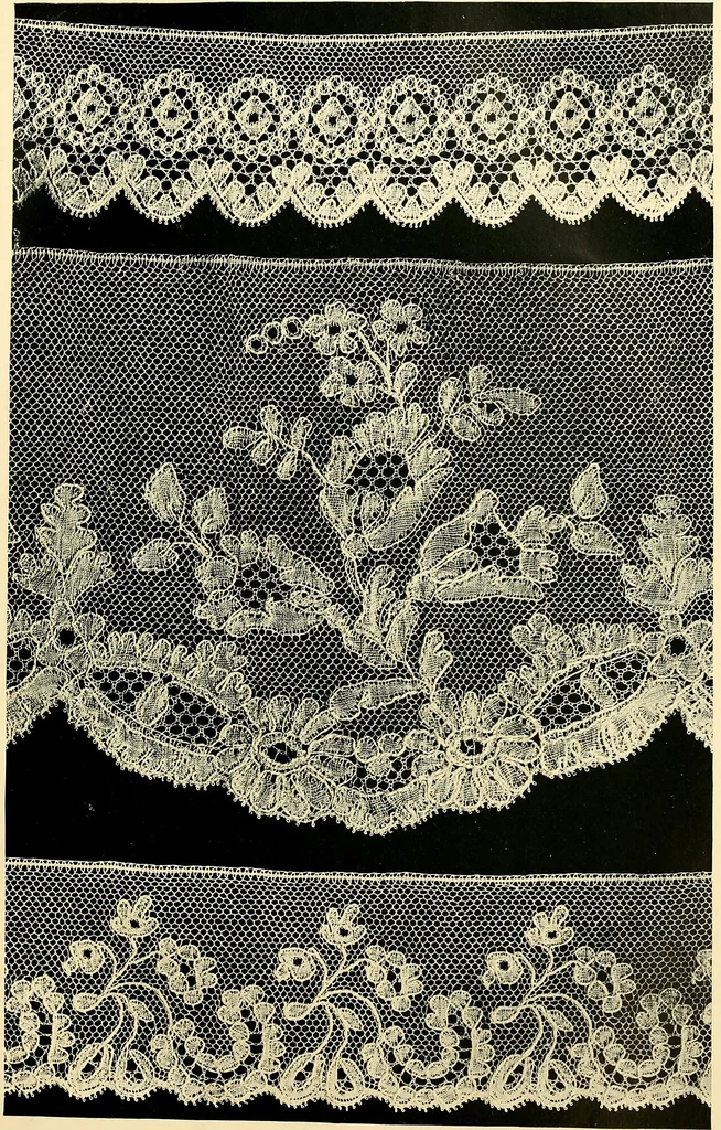 An illustration from History of lace, 1902, leaf 592