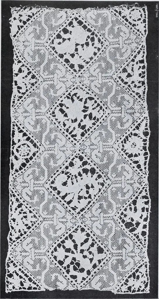 An illustration from Textilsammlung Iklé Katalog. Industrie- u. Gewerbemuseum St. Gallen, 1908, 1908, leaf 80