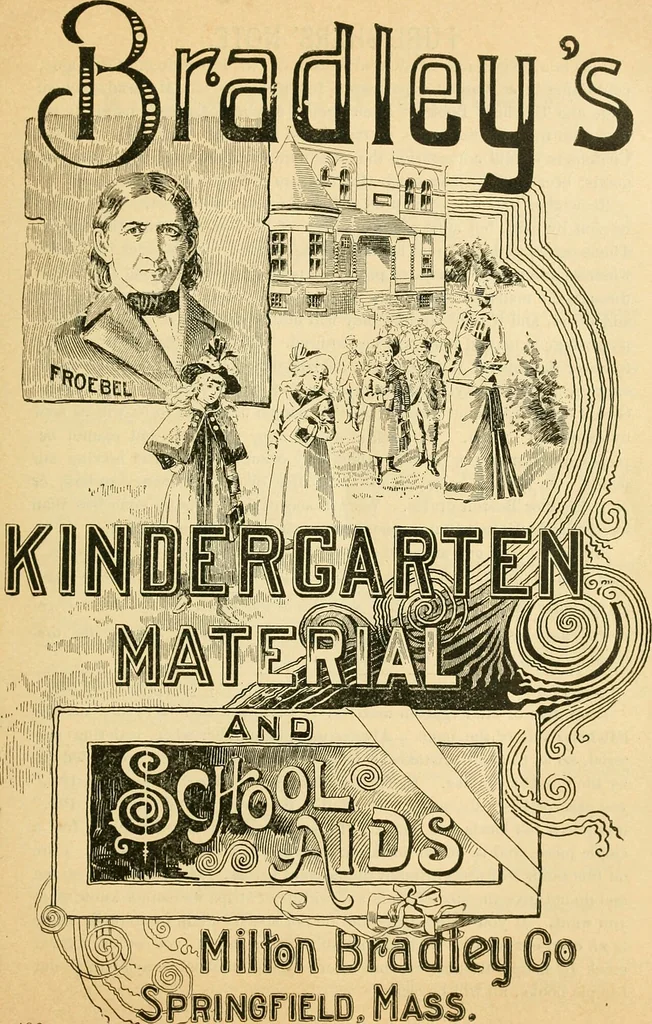 An illustration from Bradley's kindergarten material and school aids., 1896, leaf 4
