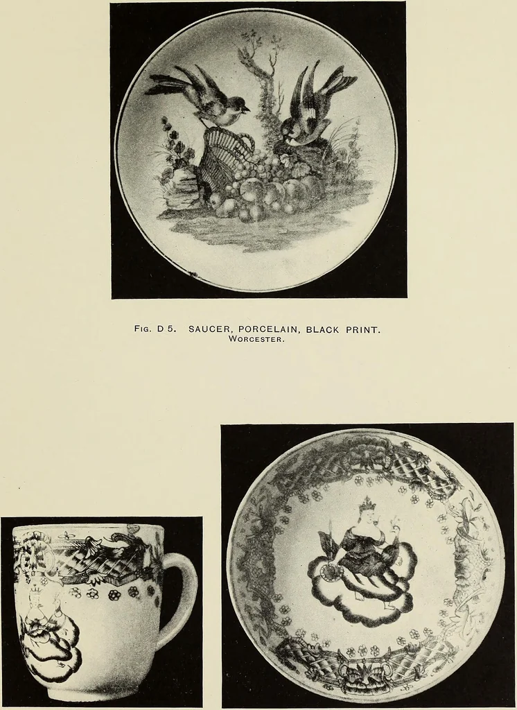 An illustration from Transfer printing on enamels, porcelain and pottery : its origin and development in the United Kingdom, 1907, leaf 200