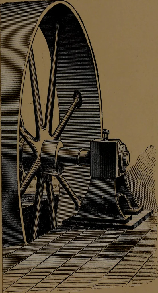 An illustration from Stationary steam engines, simple and compound; especially as adapted to electric lighting purposes, 1890, leaf 80