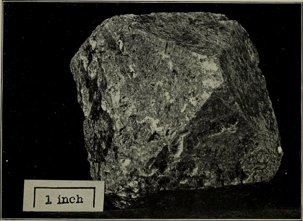 An illustration from A popular guide to minerals : with chapters on the Bement Collection of minerals in the American Museum of Natural History, and the development of mineralogy, 1912, leaf 308