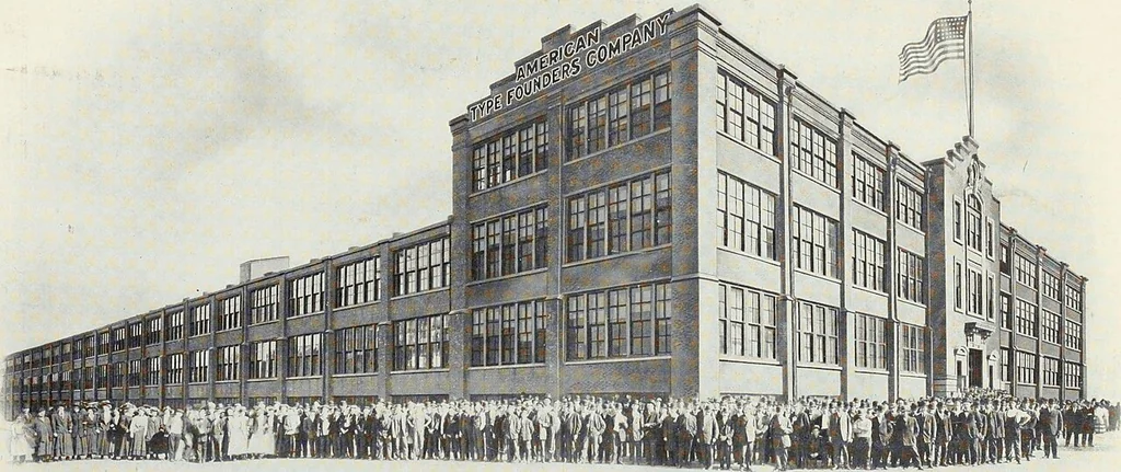 An illustration from American specimen book of type styles : complete catalogue of printing machinery and printing supplies, 1912, 1912, leaf 13