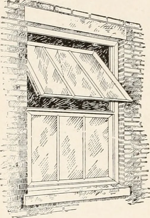 An illustration from Handbook for architects and builders, 1898, leaf 61