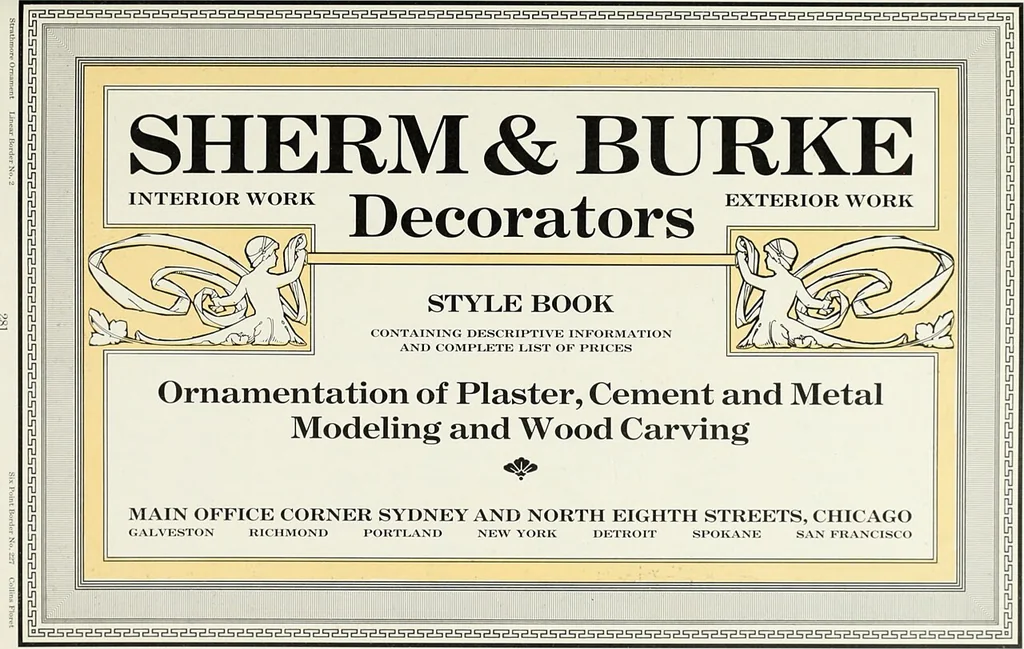 An illustration from American specimen book of type styles : complete catalogue of printing machinery and printing supplies, 1912, 1912, leaf 292