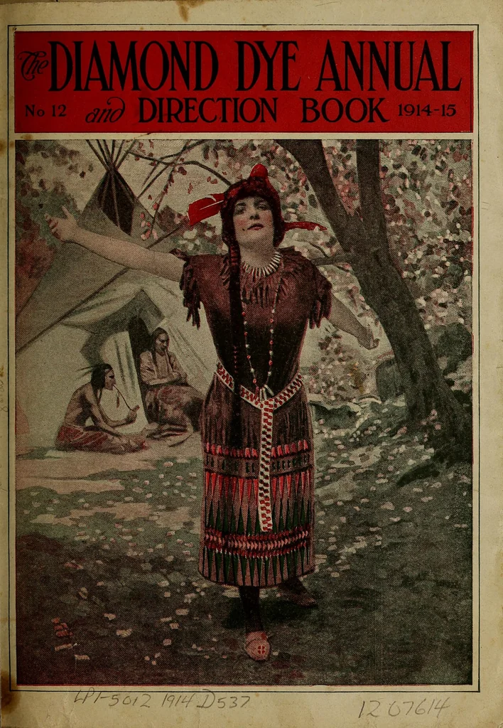 An illustration from Diamond dye annual, and direction book, 1914, leaf 4