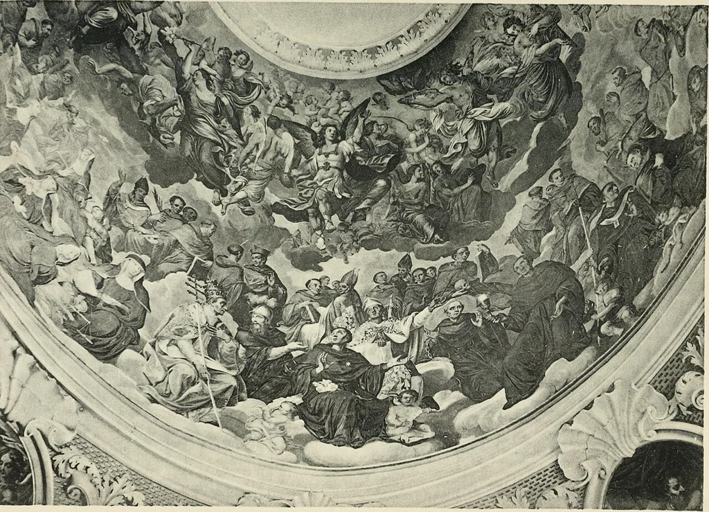 An illustration from Die Entwicklung der barocken Decken-malerei in Tirol. Mit 44 Tafeln und 6 Doppeltafeln, 1912, leaf 468