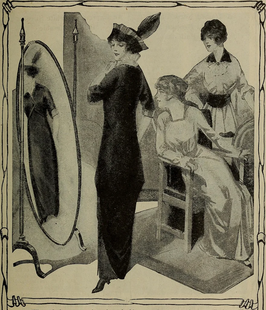 An illustration from Diamond dye annual, and direction book, 1914, leaf 12
