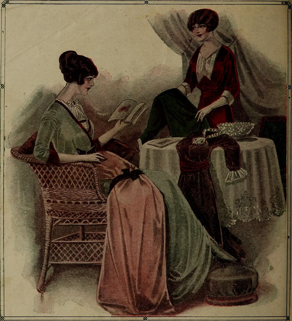 An illustration from Diamond dye annual, and direction book, 1914, leaf 39