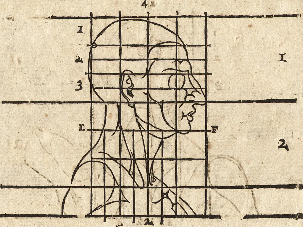 An illustration from Varia conmensuracion para le escultura y arquitectura, 1675, leaf 95