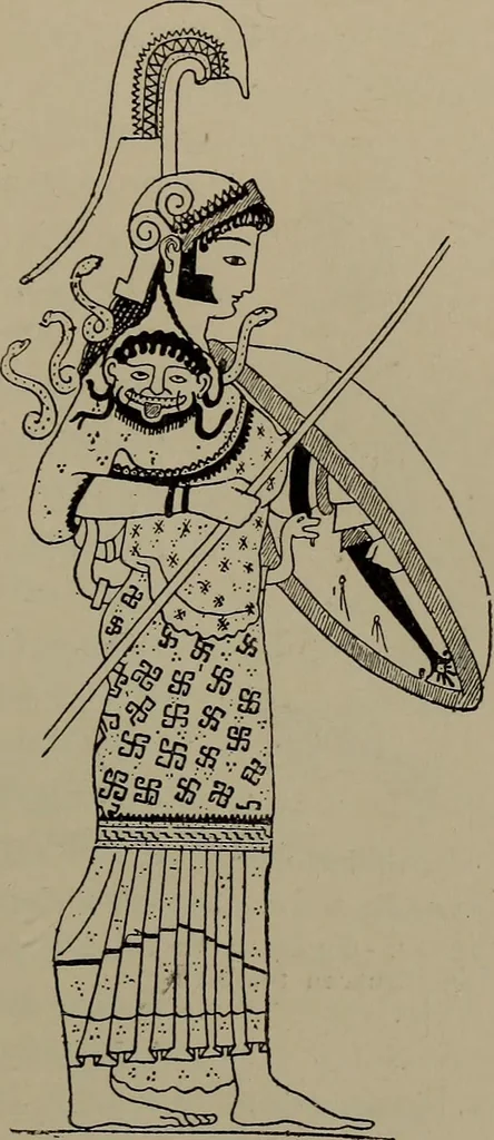 An illustration from Embroidery and lace: their manufacture and history from the remotest antiquity to the present day. A handbook for amateurs, collectors and general readers, 1888, leaf 46