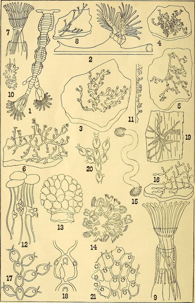 An illustration from The American monthly microscopical journal, 1880, leaf 115