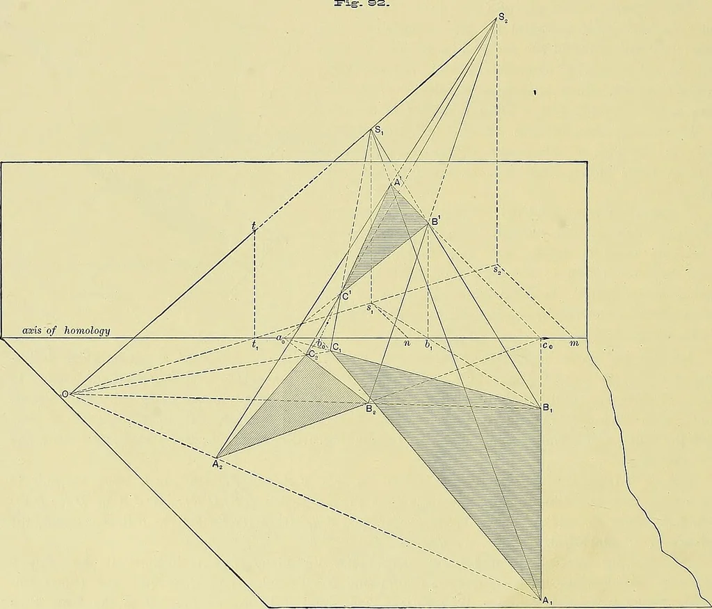 An illustration from Practical engineering drawing and third angle projection, for students in scientific, technical and manual training schools and for ... draughtsmen .., 1897, leaf 53
