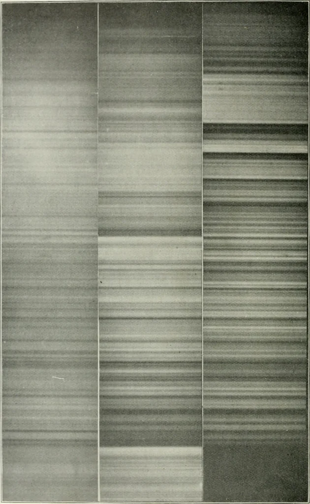 An illustration from The Astrophysical journal, 1895, leaf 295