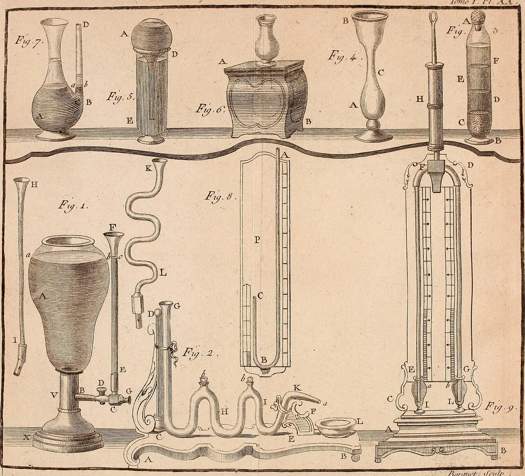 An illustration from Description et usage d'un cabinet de physique expérimentale, 1775, leaf 410
