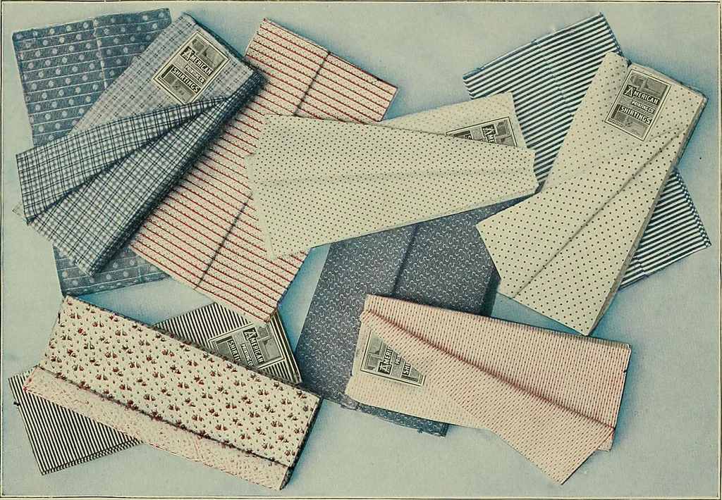 An illustration from Fabrics we are printing and how we do it, 1920, leaf 51