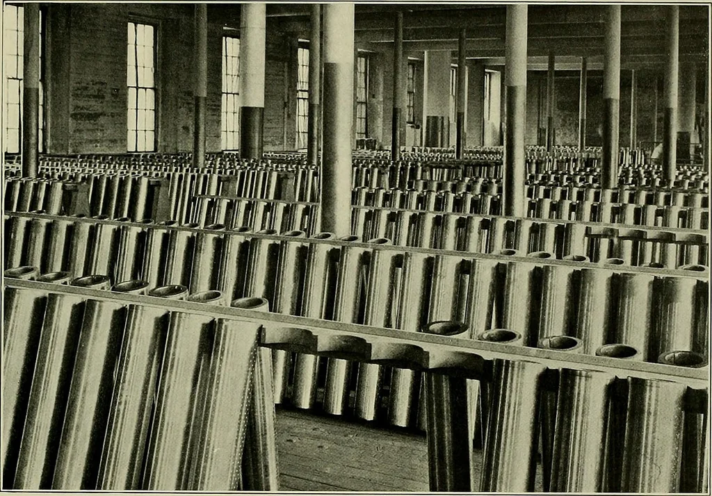 An illustration from Fabrics we are printing and how we do it, 1920, leaf 21