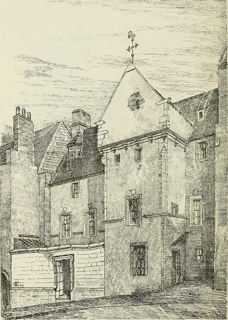 An illustration from The castellated and domestic architecture of Scotland, from the twelfth to the eighteenth century, 1887, leaf 95