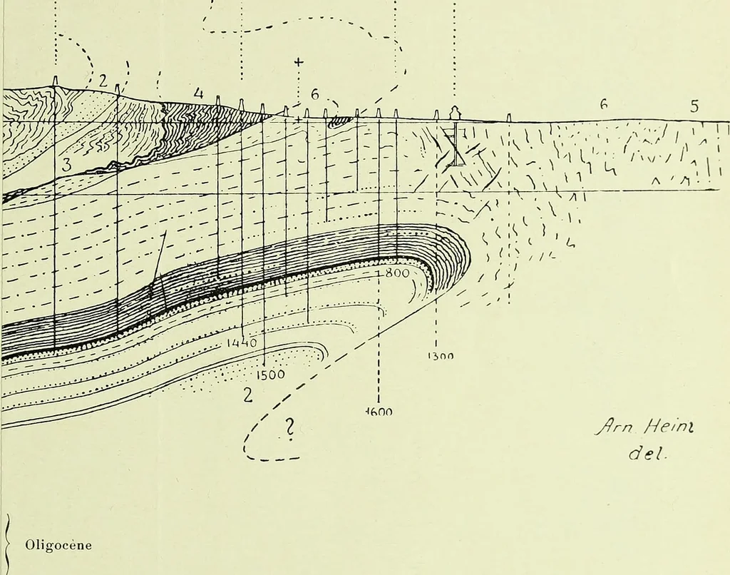 An illustration from Archives des sciences physiques et naturelles, 1919, leaf 334