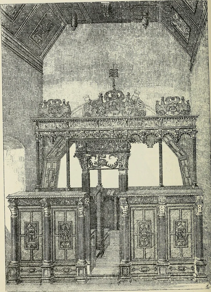 An illustration from The castellated and domestic architecture of Scotland, from the twelfth to the eighteenth century, 1887, leaf 195