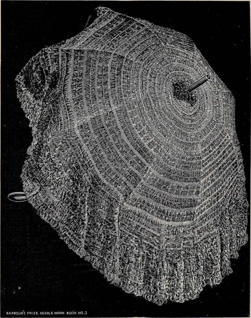 An illustration from A treatise on lace-making, embroidery, and needle-work with Irish flax threads, 1892, leaf 63