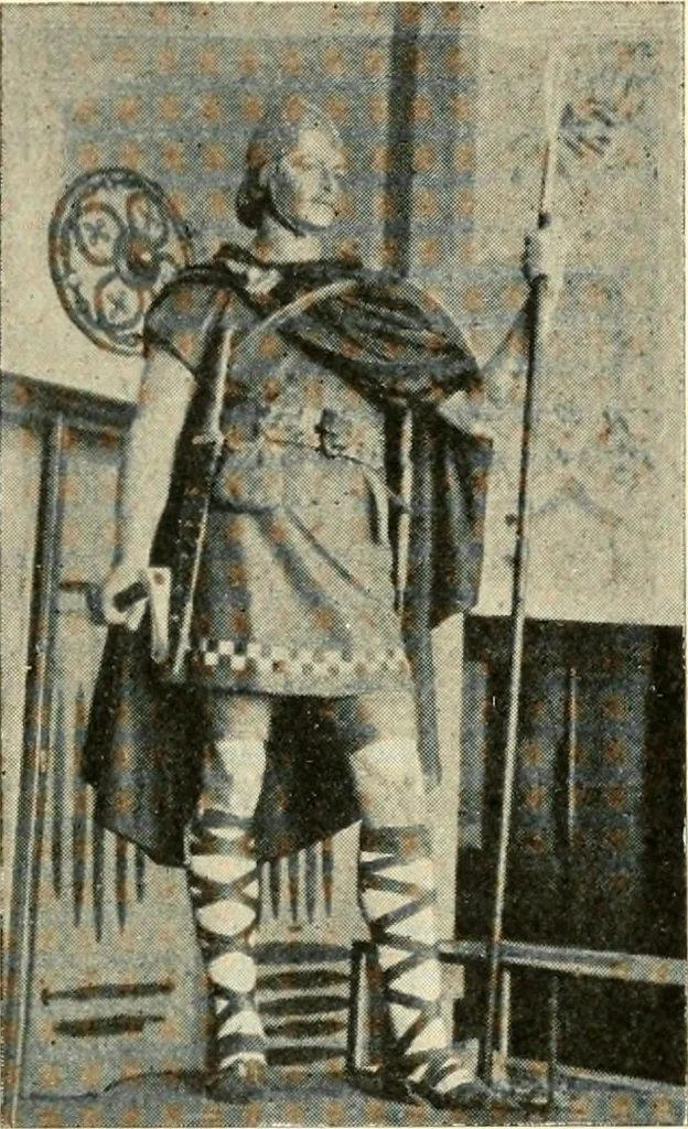 An illustration from The arts and crafts of our Teutonic forefathers, 1910, leaf 181