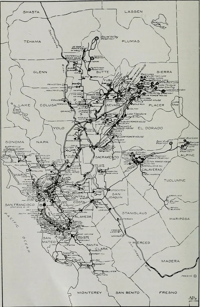 An illustration from Pacific Gas and Electric magazine, 1909, leaf 43