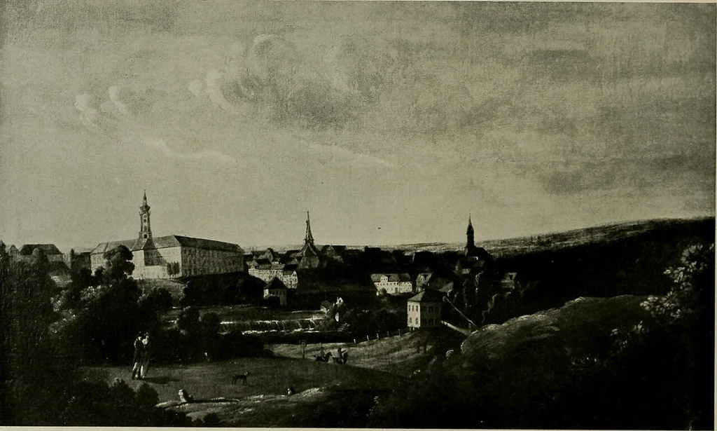 An illustration from Deutsches barock und rokoko : herausgegeben im anschluss an die Jahrhundert-ausstellung deutscher kunst 1650-1800, Darmstadt, 1914, 1914, leaf 289