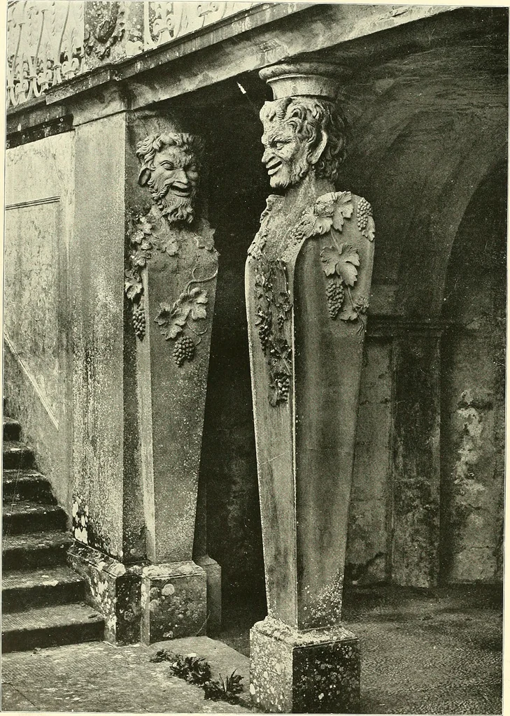 An illustration from Dekorative skvlptvr: figvr, ornament, architektvrplastik avs den havptepochen der kvnst, 1910, leaf 157