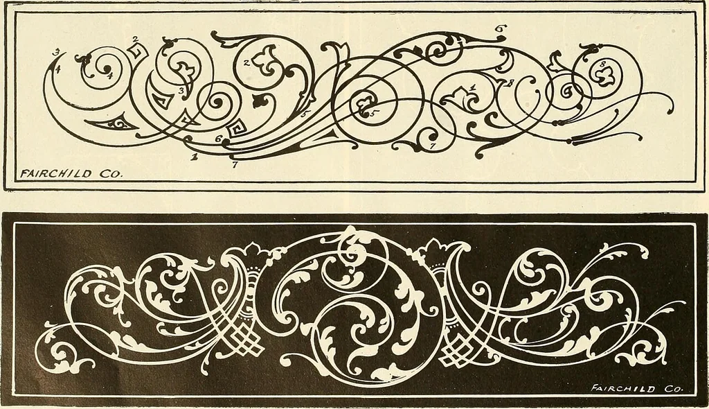 An illustration from Fairchild's rapid letterer and show-card maker, commercial alphabet construction with brush or pen, 1910, leaf 61